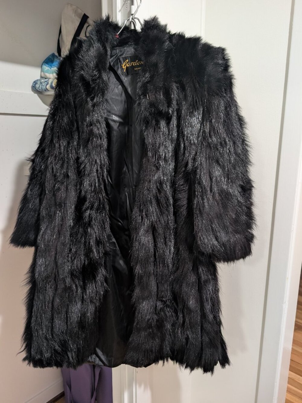 VTG Real Fur Coat AS-IS Project Craft Cutter Repair